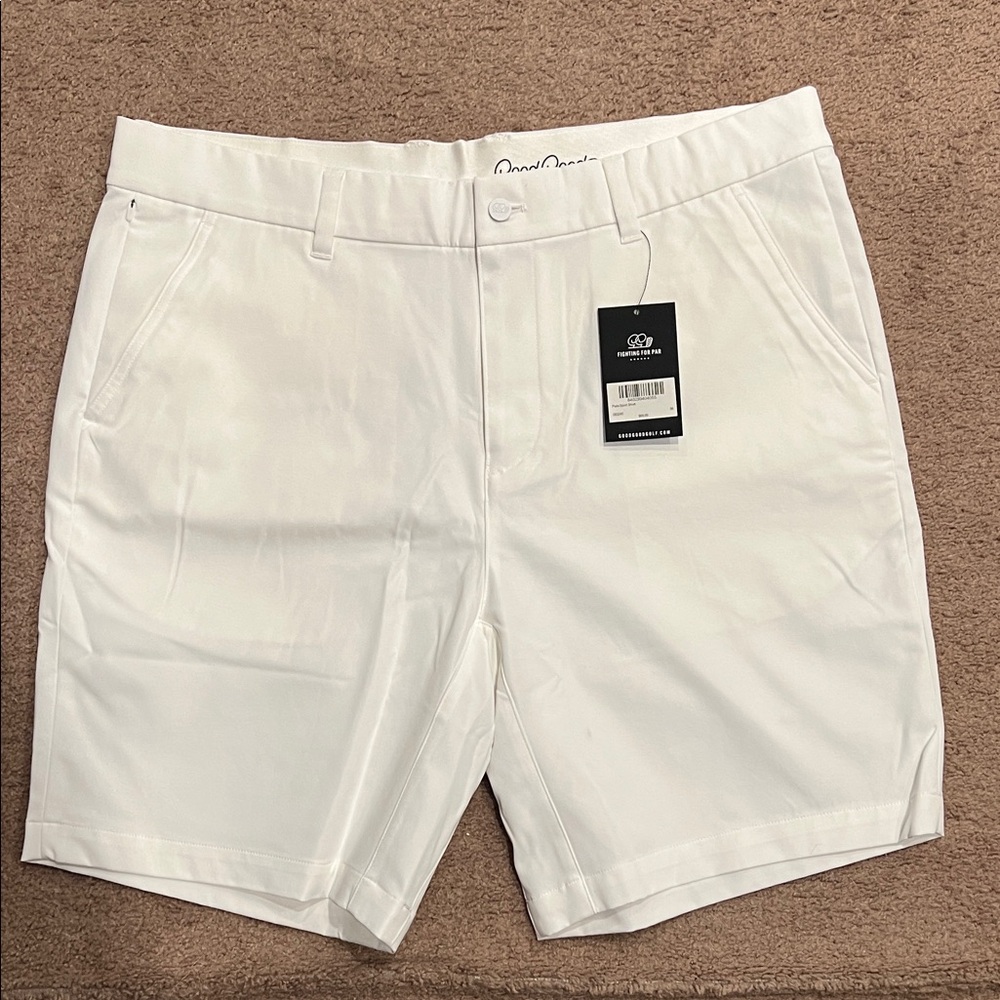 Good Good Golf White Pure Sport Men's Shorts